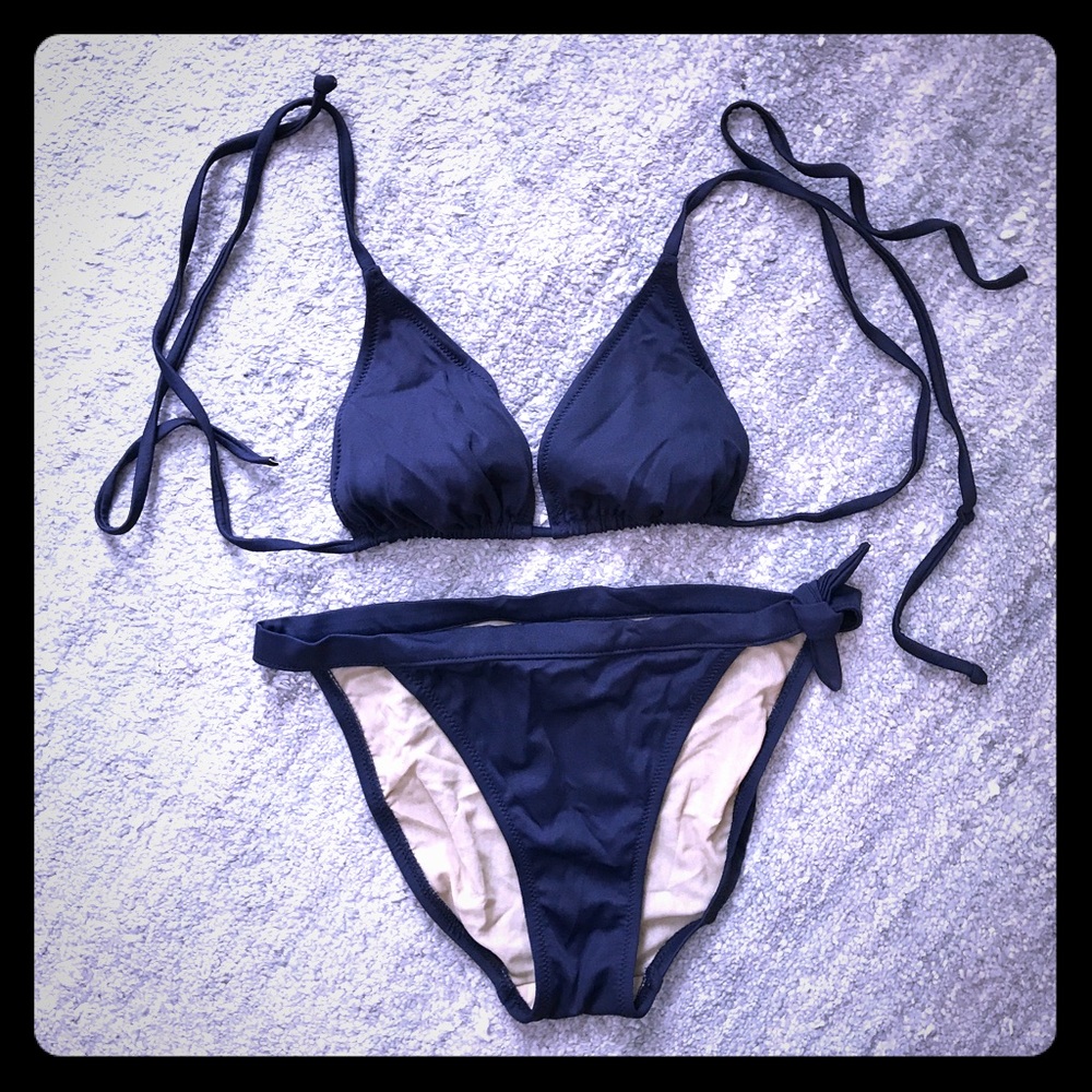 J Crew Triangle Bikini
